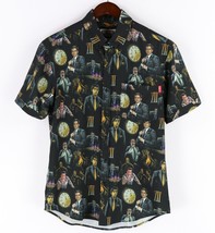 New RSVLTS Shirt Mens Small The Office Threat Level Midnight Button Down... - £27.15 GBP