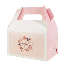 10pcs /kraft gift box cake West Point white dessert brown pink green packaging p - £119.33 GBP