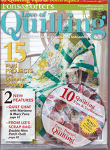 Fons &amp; Porter&#39;s Love of Quilting Magazine July/Aug 2011 With CD - £1.96 GBP
