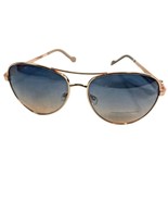 Jessica Simpson Aviator Fashion Sunglasses Rose Gold Metal UV Absorptive u - $46.99