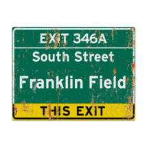 Retro Franklin Field Philadelphia Highway Metal Sign - £18.77 GBP+