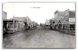 Main Street View Lents Oregon OR 1907 DB Postcard w DPO V8 - £36.24 GBP