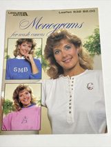 Monograms For Waste Canvas, Leisure Arts Leaflet 532 - $5.00