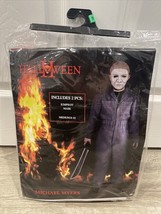 Halloween Michael Myers Jumpsuit, Mask &amp; Knife Costume Youth M 8-10 - £41.97 GBP