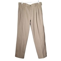 Dockers Mens Pants Size 36x32 Classic Khaki Individual Fit Waistband Pleated - £7.90 GBP