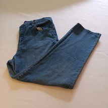 Gloria Vanderbilt Blue Jeans Women's 16 Short Denim Straight High-Rise Stretch image 2