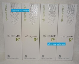 Four pack: Nu Skin Nuskin Pharmanex ageLOC R2, Day and Night 30 Days Sup... - $505.00
