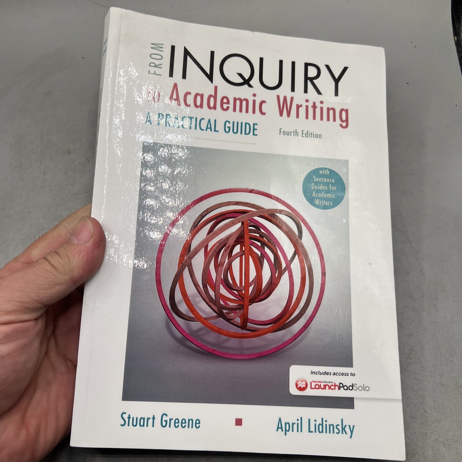 From Inquiry To academic Writing, A Practical Guide, Fourth Edition by G... - $19.79