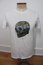 Paul Smith S White Short Sleeve Skull Graffiti Tee T-Shirt - £23.00 GBP