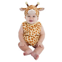 Infant Halloween Costume Giraffe 9-18 Months Plush Animal Costume - $14.99