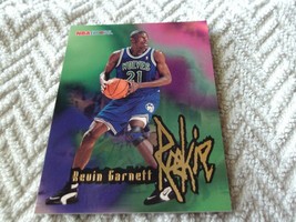 1995/96 Nba Hoops # 212 Kevin Garnett Rookie Gem Mint !! - £31.28 GBP