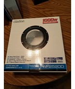 Clarion WF2520D 1000W Max 10"Dual 4Ohm Voice Coil Shallow-Mount Subwoofer - $67.32