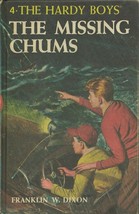ORIGINAL Vintage 1985 Hardy Boys Hardcover Book Missing Chums #4 - £11.60 GBP