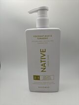 Native 2 in 1 Curl Care  Shampoo &amp; Conditioner Coconut Milk &amp; Turmeric 1... - $22.17 CAD