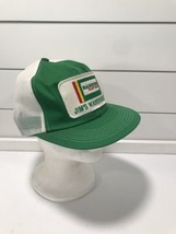 K-PRODUCTS Rainbow Plant Food Hat Agriculture Trucker Mesh USA Rare Vintage - $21.78