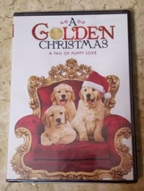 A Golden Christmas: A Tail Of Puppy Love New &amp; Sealed Dvd 2009 - £2.37 GBP
