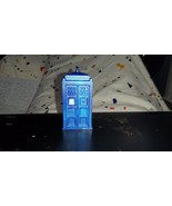 Handmade Blue Resin Doctor Who Tardis Statue - $14.25