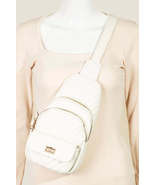 Fame Faux Leather Cushioned Sling Bag - €32,99 EUR
