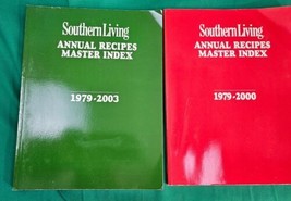 2004 Southern Living Annual Recipe Mater Index 1979-2003 &amp; 1979-2000 Lot... - £11.35 GBP