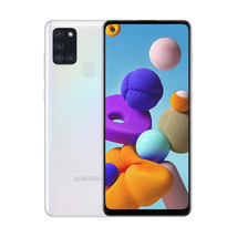 New &amp; Sealed Samsung Galaxy A21s - 32GB - White - (Unlocked) - £106.68 GBP