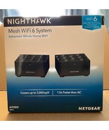 Nighthawk Whole Home Mesh WiFi 6 System MK62 AX1800 router with 1 satell... - $322.05