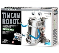 4M-03270 Green Science Tin Can Robot Making Science Toy - $55.92