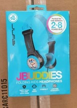 JLab JBuddies Wired Folding Kids Headphones Ages 2-8 - Blue / Volume Safe - £3.92 GBP