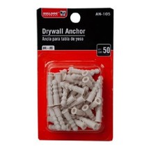50 Pack Drywall Anchors - $5.82