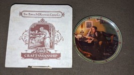 Bradford Exchange A Young Man&#39;s Dream Rockwell  Collectors Plate COA 8.5” - £19.70 GBP