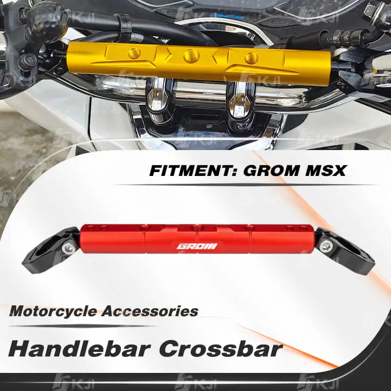 For Honda GROM MSX 125 Handlebar Crossbar 22mm Universal Balance Bar Bracket - £20.56 GBP