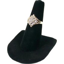 2&quot; Single Finger Black Velvet Ring Display Jewelry Showcase Presentation - £7.28 GBP