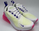 Authenticity Guarantee 
Nike Air Max 270 White Pink Blast Volt 2021 DH02... - $279.95
