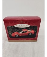 1997 Chevrolet Red Corvette Hallmark Keepsake Christmas Ornament 4&quot; QX16455 - $9.74