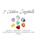 7 Chakra Crystal Set ~ Heal And Balance All Seven Chakras - £19.65 GBP