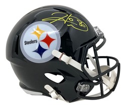 Hines Ward Signé Pittsburgh Steelers Complet Taille Réplique Vitesse Cas... - £227.63 GBP