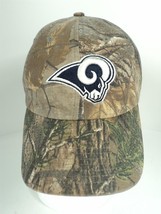 Los Angeles Rams NFL Football Camo Strapback Trucker Hat - £15.45 GBP