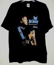 Paul McCartney Concert Tour Shirt Vintage 2002 Driving Rain Driving U.S.... - $109.99
