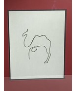 The Camel Drawing by Pablo Picasso Art Print Poster Matted and Framed 24... - £30.32 GBP