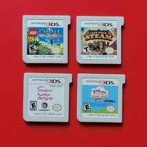 Nintendo 3D Code Name Steam Chima Imagine Fashion Designer More Lot 4 Carts - £12.97 GBP