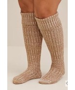 Torrid Beige Marbled Knee-high Socks New Size 10-13 - £14.24 GBP