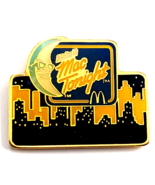 McDonald&#39;s Make It Mac Tonight Moon Man Night Skyline Crew Pin VTG Ad Pr... - €17,05 EUR