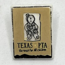 Texas PTA Parent Teacher Association High School Plastic Lapel Hat Pin - £4.73 GBP