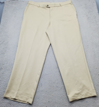 Izod Golf Dress Pants Mens 40x30 Tan Performance Belt Loop Outdoor Strai... - $24.36