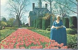 Governor&#39;s Palace Gardens, Williamsburg, Virginia Postcard - £1.96 GBP