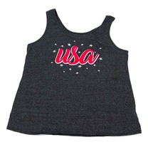Dark Gray USA and Stars Tank Top US XL (16-18) - $14.84