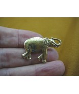 (b-ele-25) small Elephant brass pin pendant elephants lover zoo African ... - $301.82 MXN