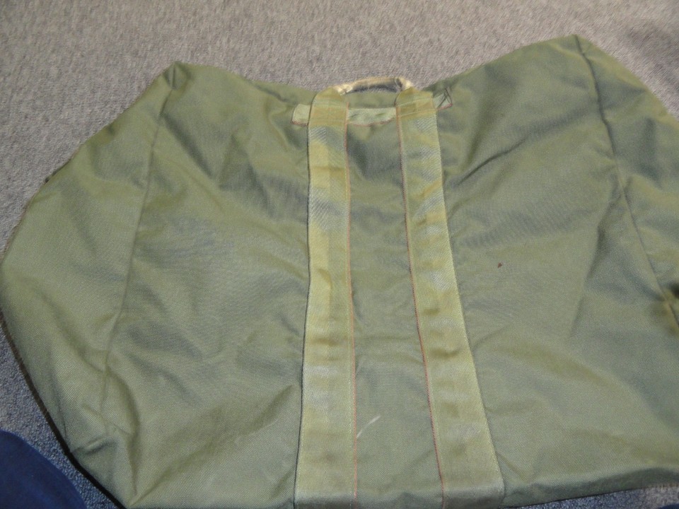 AVIATOR KIT BAG OD GREEN JUMP MASTER AIRBORNE PARATROOPER FLIGHT CREW CHIEF 6627 Item image 11