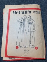 McCalls 3219 Vintage Sewing Pattern Womens Dress Tunic Size 10  1970s - £8.88 GBP