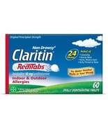 Claritin RediTabs 10mg (60 Ct) Allergy Relief ~ Exp 8/2025+2026 - $18.94 CAD