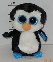 TY Silk Waddles Beanie Babies Boos The Penguin plush toy - £7.50 GBP